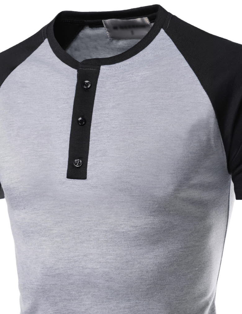 slim fit raglan t shirt