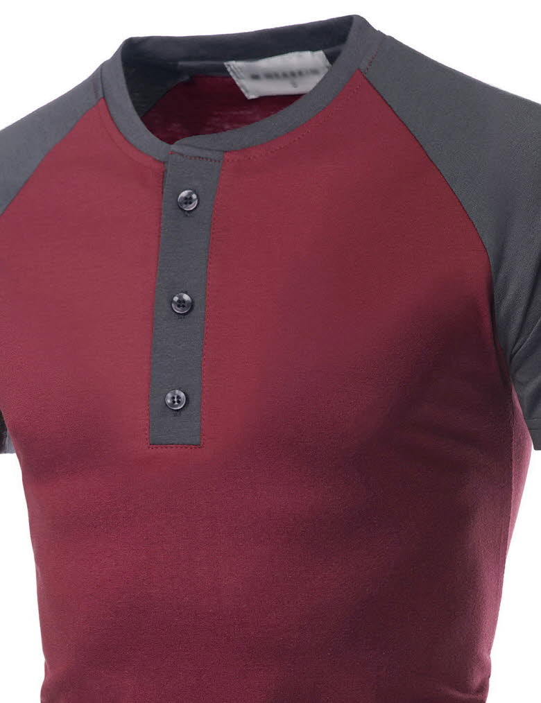 slim fit raglan t shirt